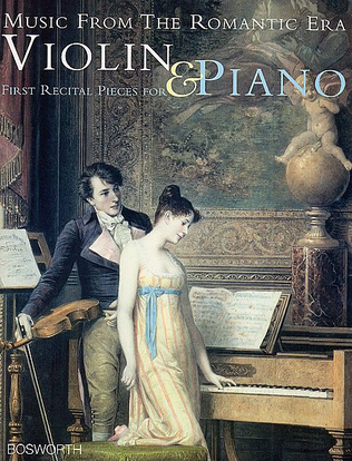 Book cover for Music from the Romantic Era: First Recital Pieces for Violin and Piano