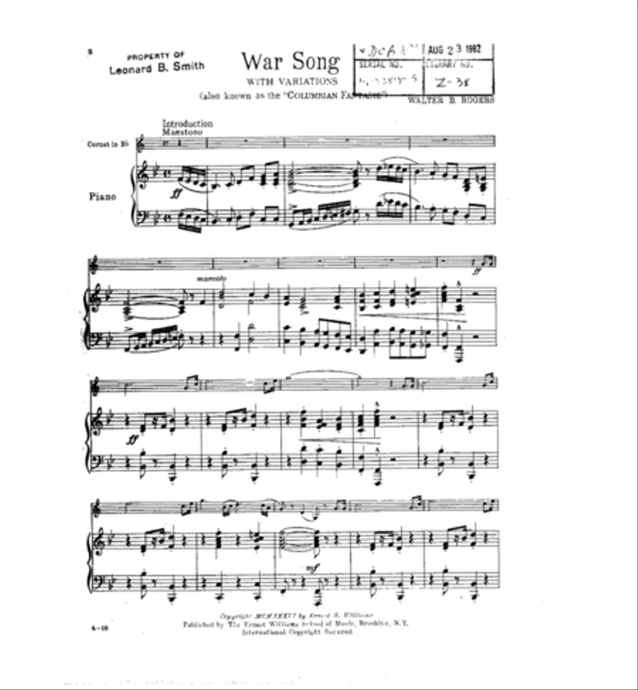Columbian Fantasy Columbian Fantasy Concert Band scores gallery preview page 3