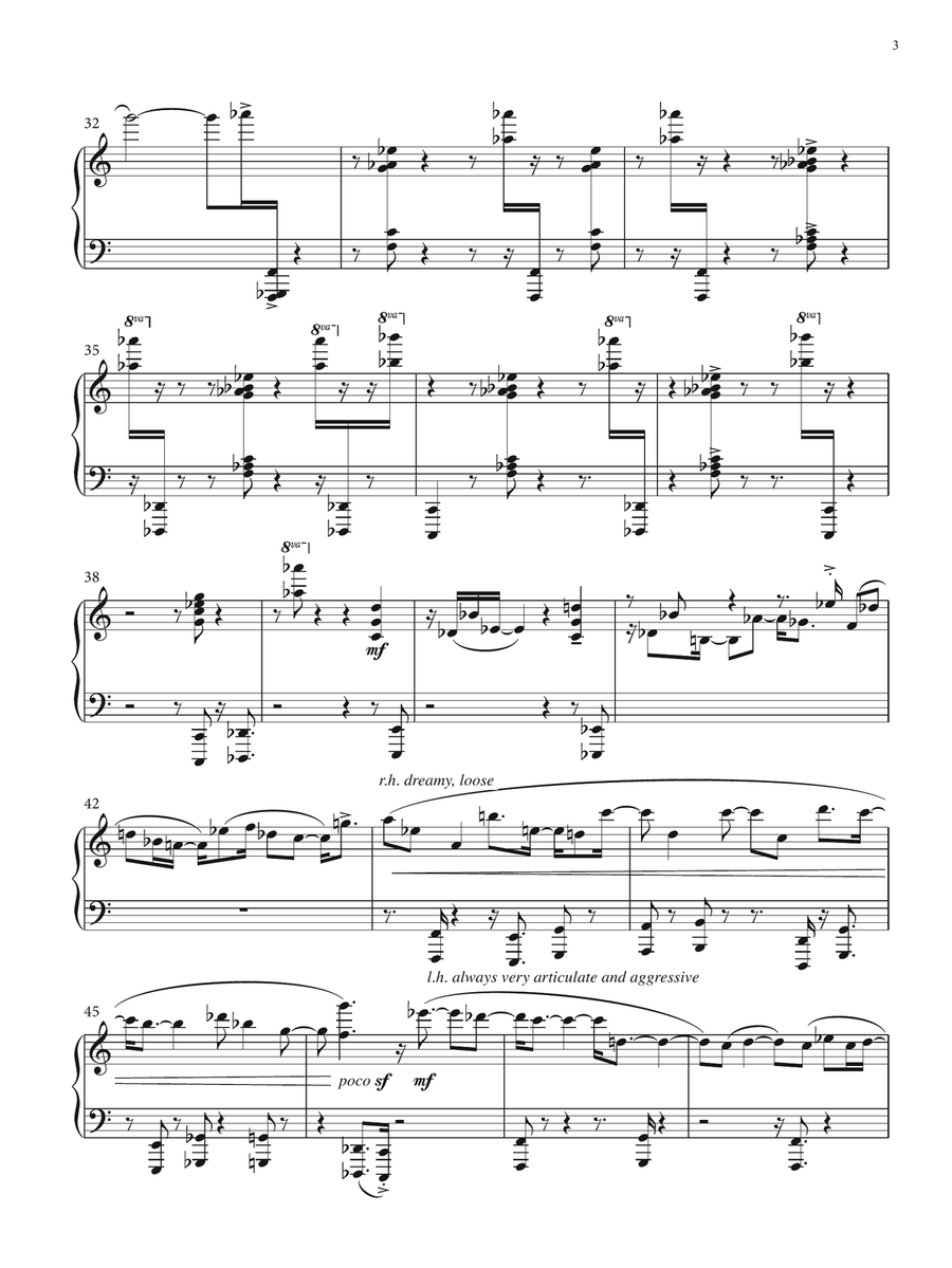 Drones And Piano Drones And Piano Piano Solo scores gallery preview page 3