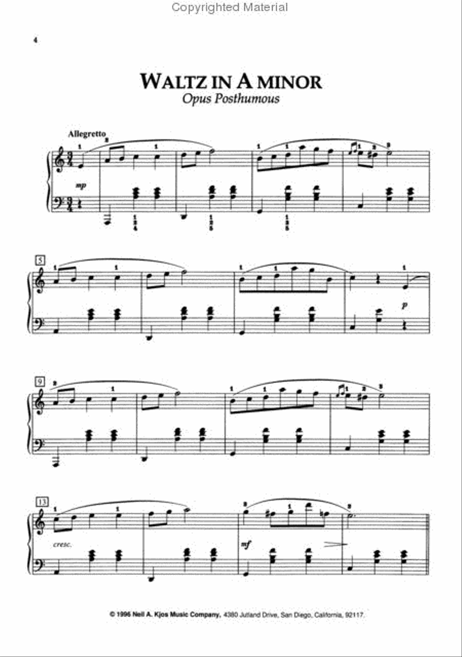Chopin Selected Works For Piano, Book1 Chopin Selected Works For Piano, Book1 Piano Solo scores gallery preview page 2