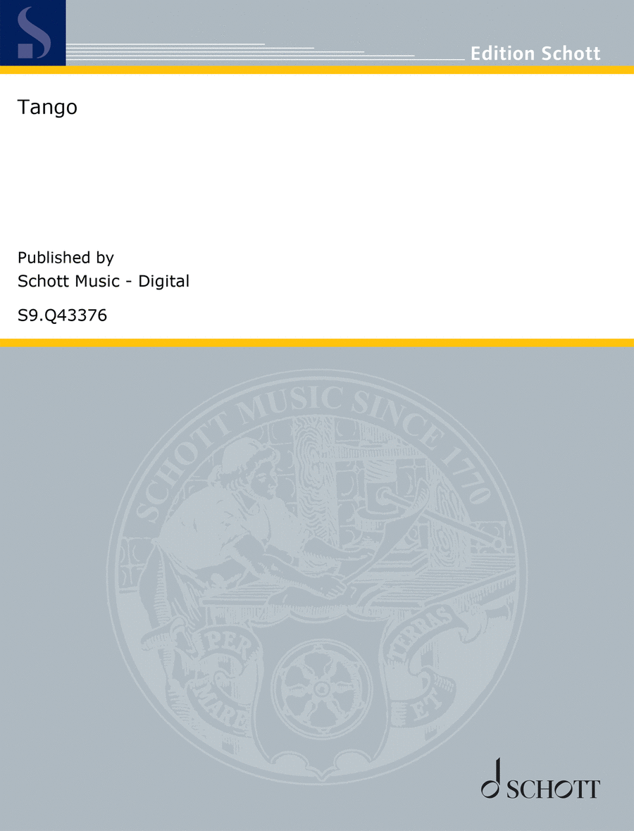Tango Piano Solo scores gallery preview page 1