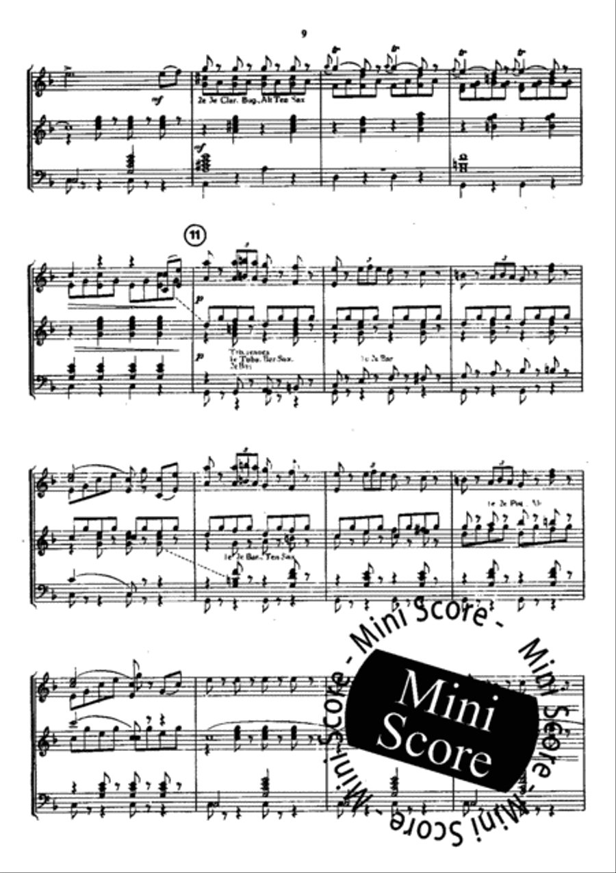 Stiffelio Fanfare Band scores gallery preview page 11
