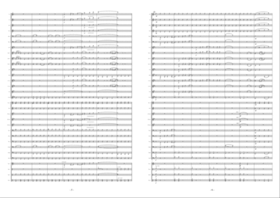 Mr. Blue Sky Fanfare Band scores gallery preview page 4