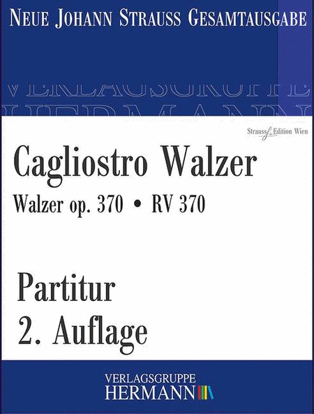Cagliostro Walzer op. 370 RV 370