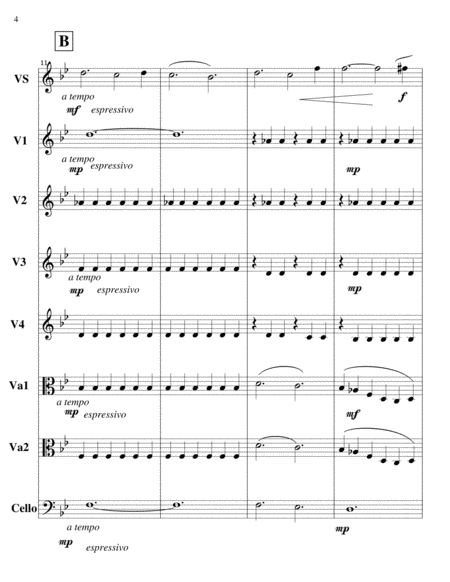 Maggiolata-Hubay-string octet by Jeno Hubay Cello - Digital Sheet Music