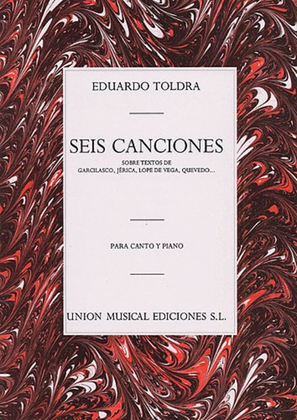 Book cover for Eduardo Toldra: Seis Canciones