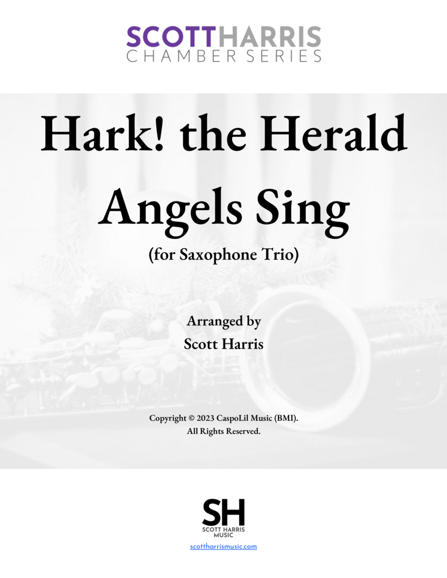 Hark! the Herald Angels Sing (for Saxophone Trio) image number null