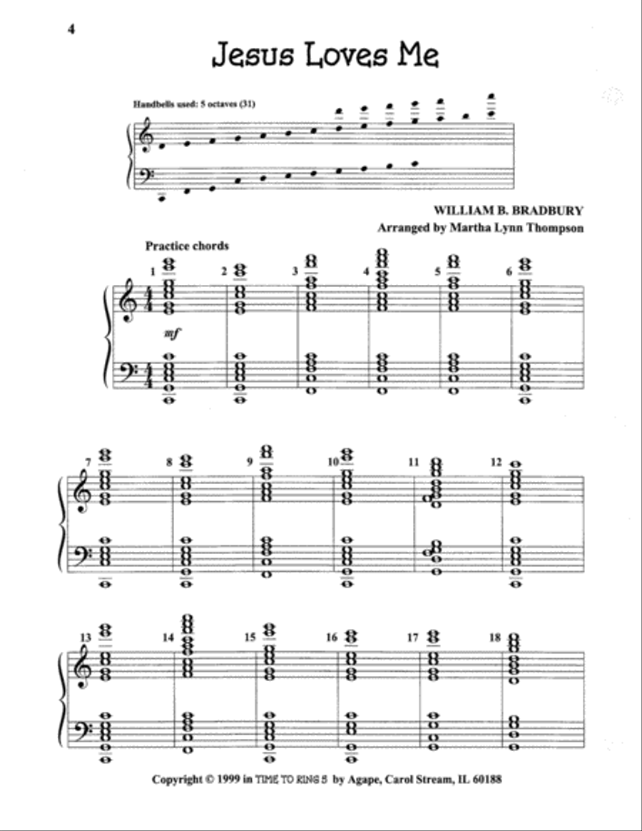 Time to Ring 5 5-Octaves scores gallery preview page 22