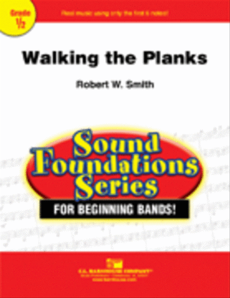 Walking the Planks Concert Band scores gallery preview page 1