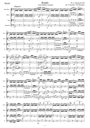 Mozart - Kreisler RONDO fom Haffner serenade