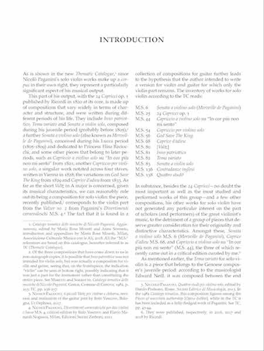 Tema Variato M.S. 82 Violin Solo scores gallery preview page 3