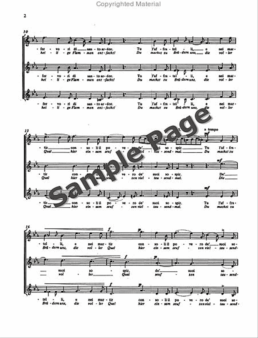 La Carita SSA scores gallery preview page 3