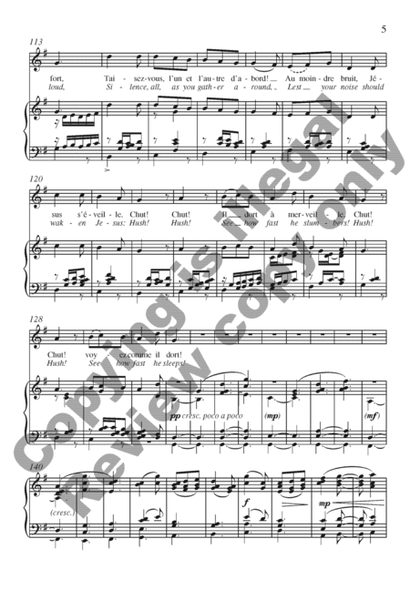 Un Flambeau: (Bring a Torch) (Keyboard/Choral score) image number null