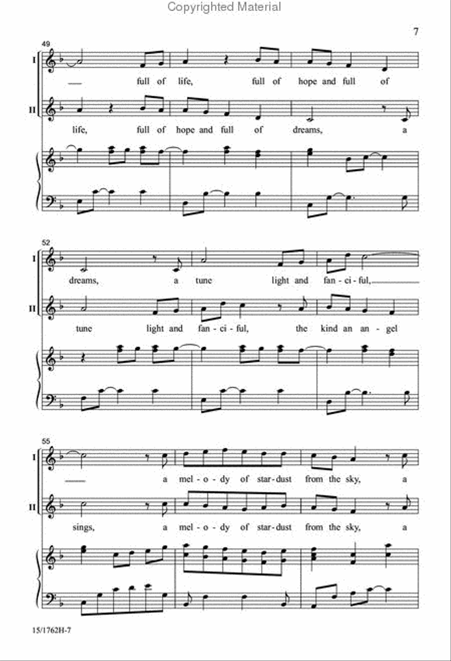 I Give You a Song 2-Part scores gallery preview page 7