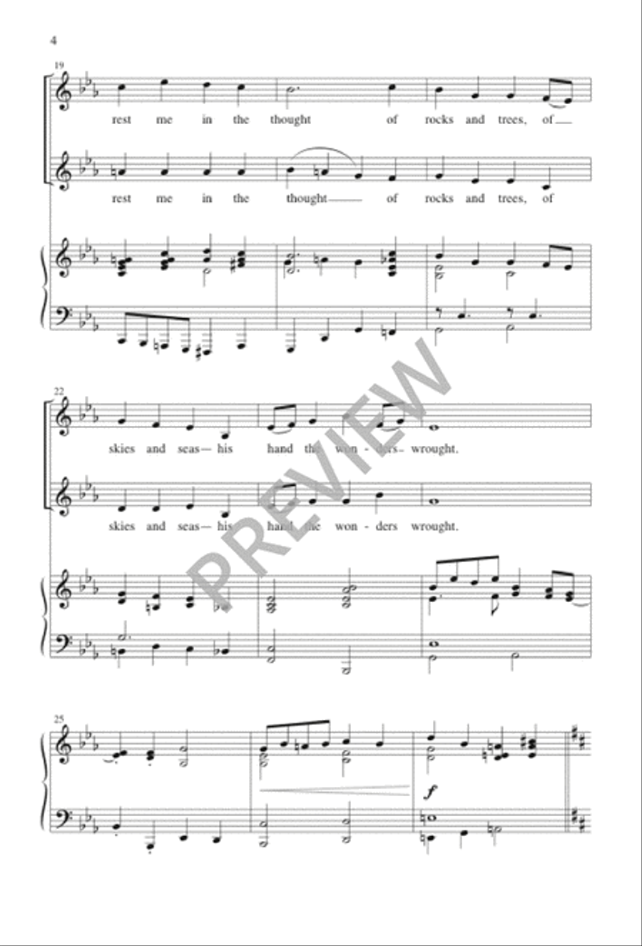 This Is My Father's World 2-Part scores gallery preview page 5
