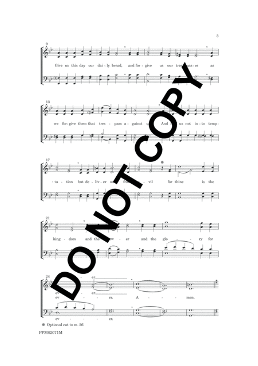 The Bristol Preces and Responses 4-Part scores gallery preview page 6