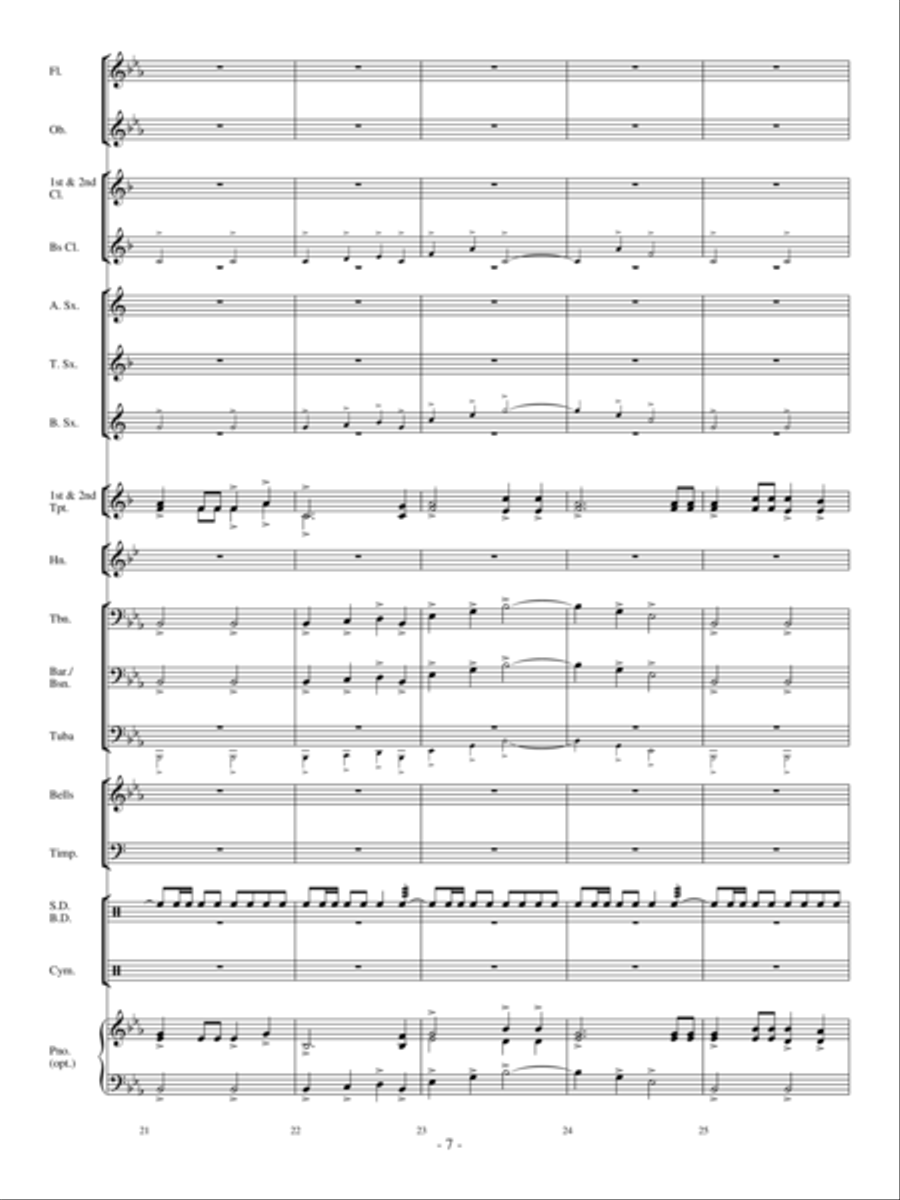 The Thunderer Concert Band scores gallery preview page 6