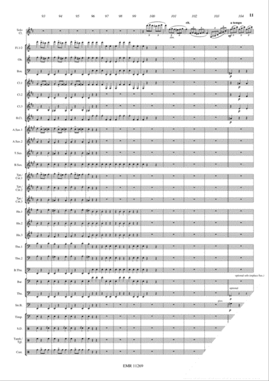 Intermedio Intermedio Concert Band scores gallery preview page 11