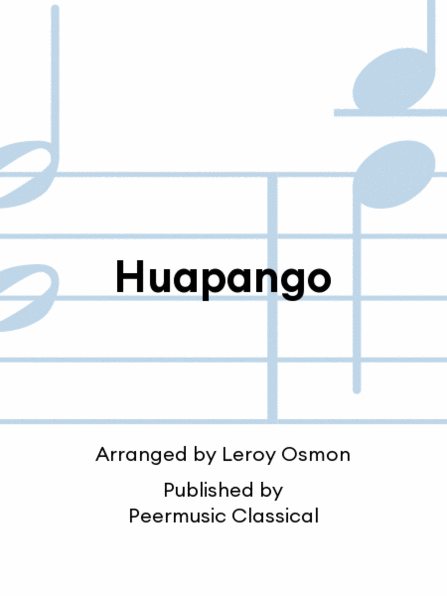 Huapango Concert Band scores gallery preview page 1