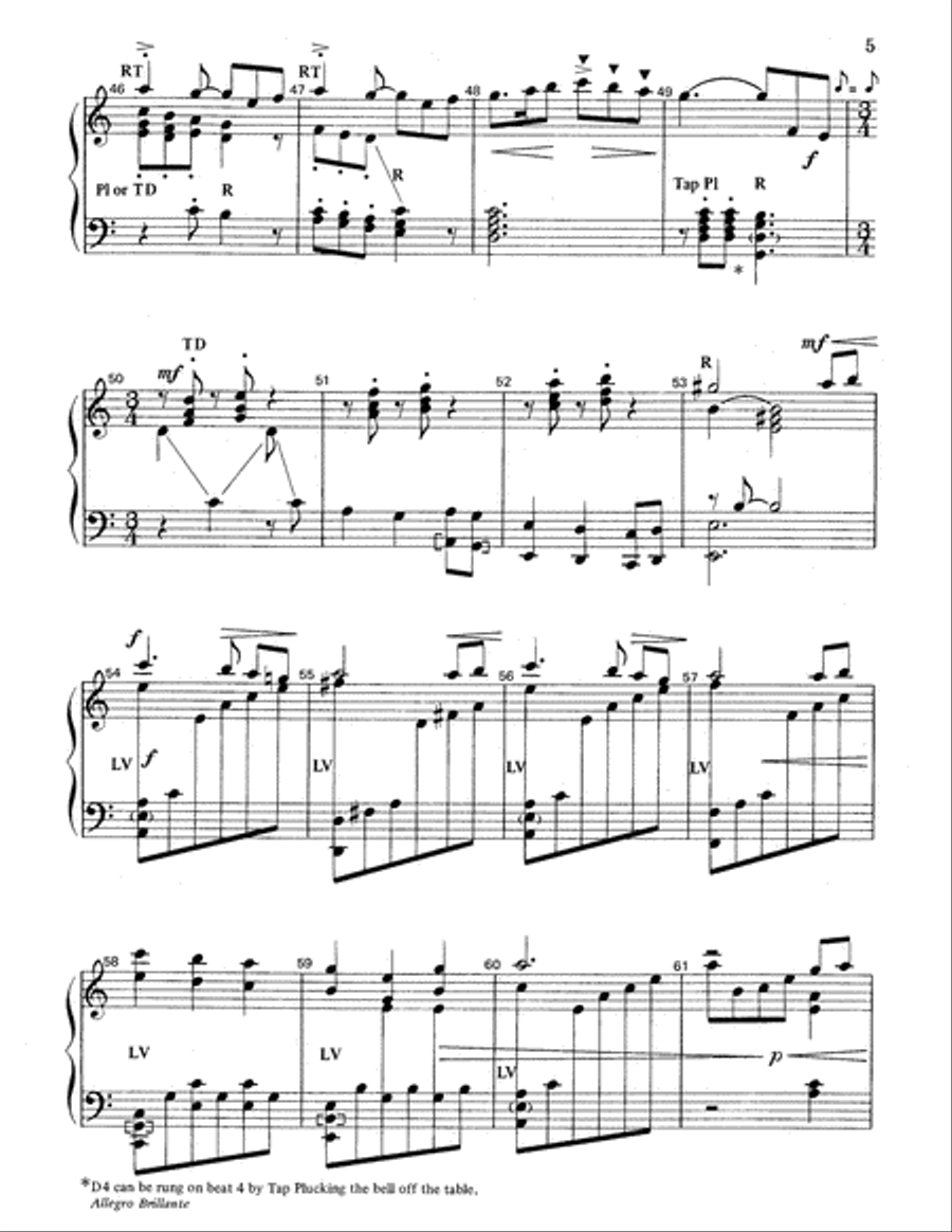 Allegro Brillante Allegro Brillante 5-Octaves scores gallery preview page 5