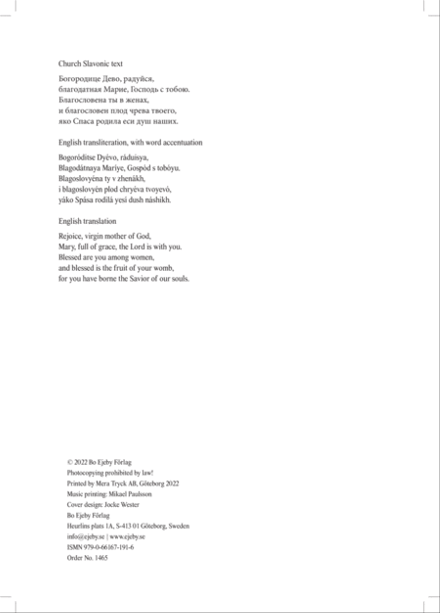 Bogoroditse Dievo Bogoroditse Dievo SSAA scores gallery preview page 2
