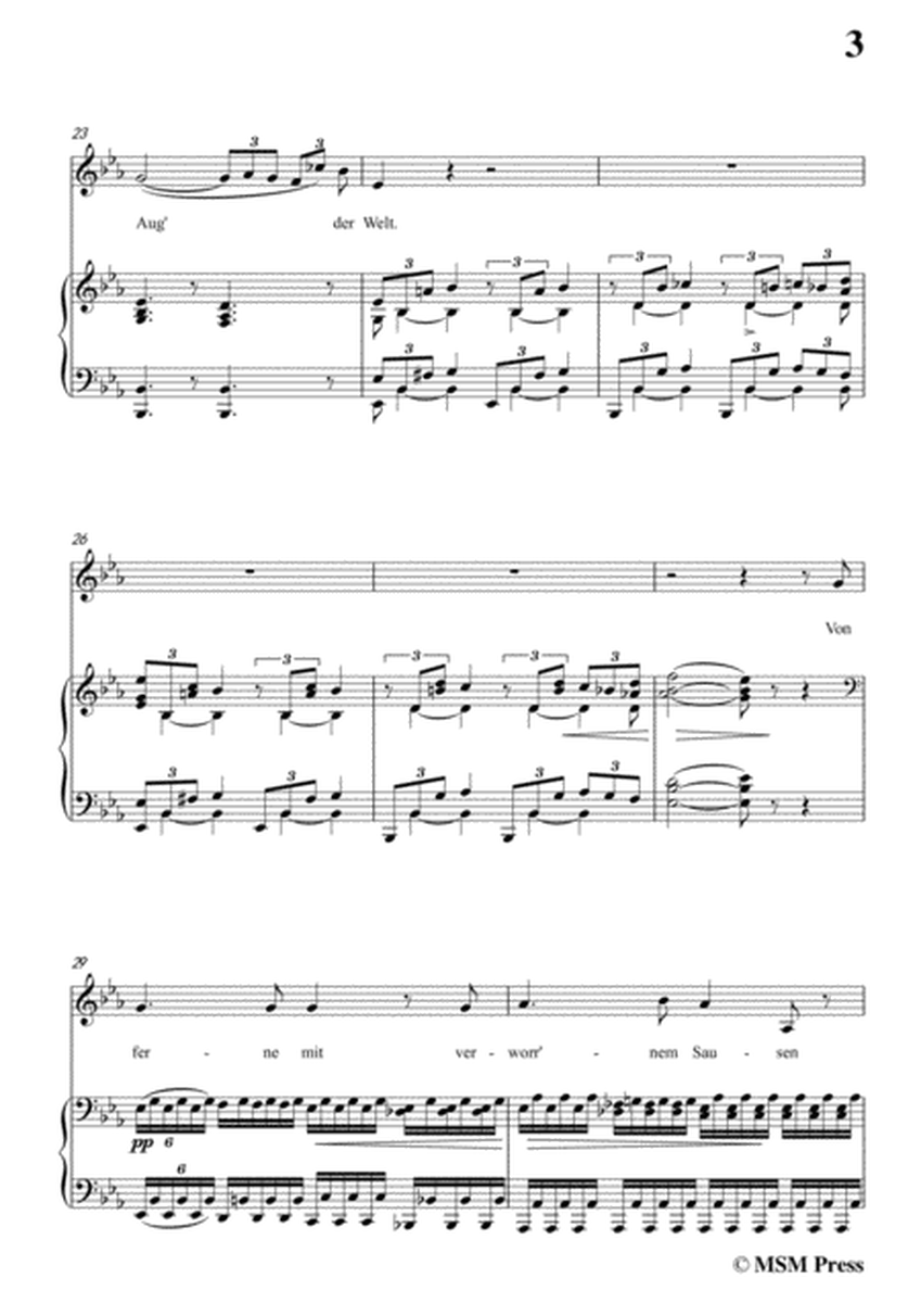 Schubert-Das Geheimniss,Op.173 No.2,in E flat Major,for Voice&Piano image number null