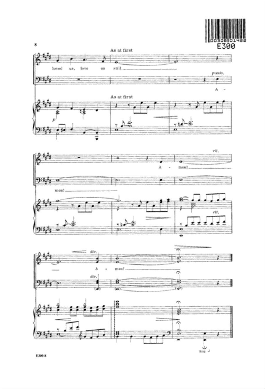 Savior, Like a Shepherd, Lead Us 4-Part scores gallery preview page 9