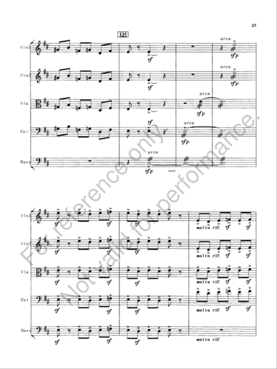 Our Creed Is Our Shield String Orchestra scores gallery preview page 27
