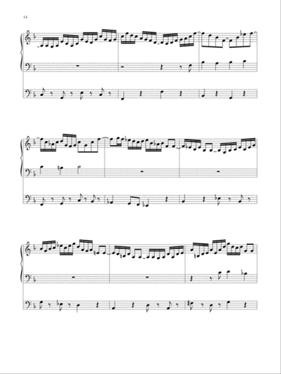 A Wittenberg Collection Organ scores gallery preview page 15