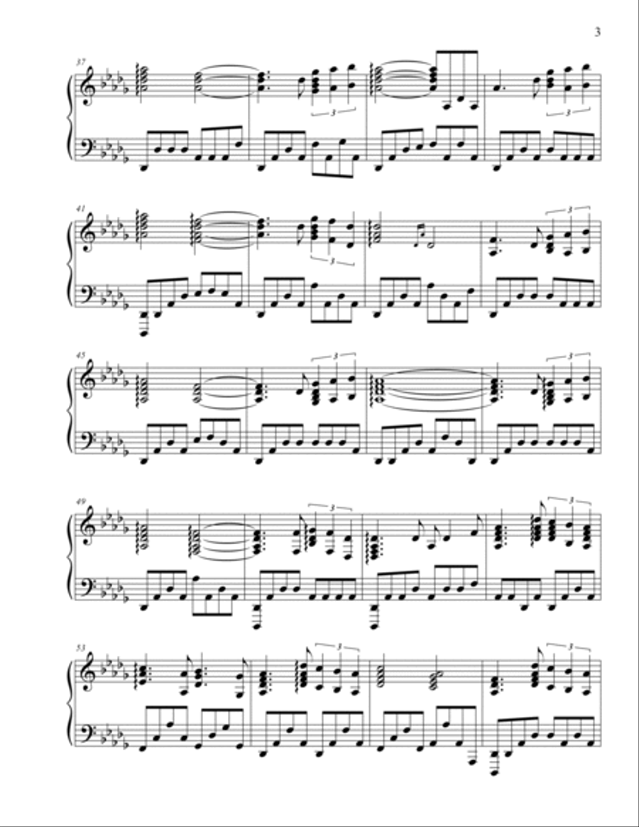 Chariots Of Fire Piano Solo scores gallery preview page 3