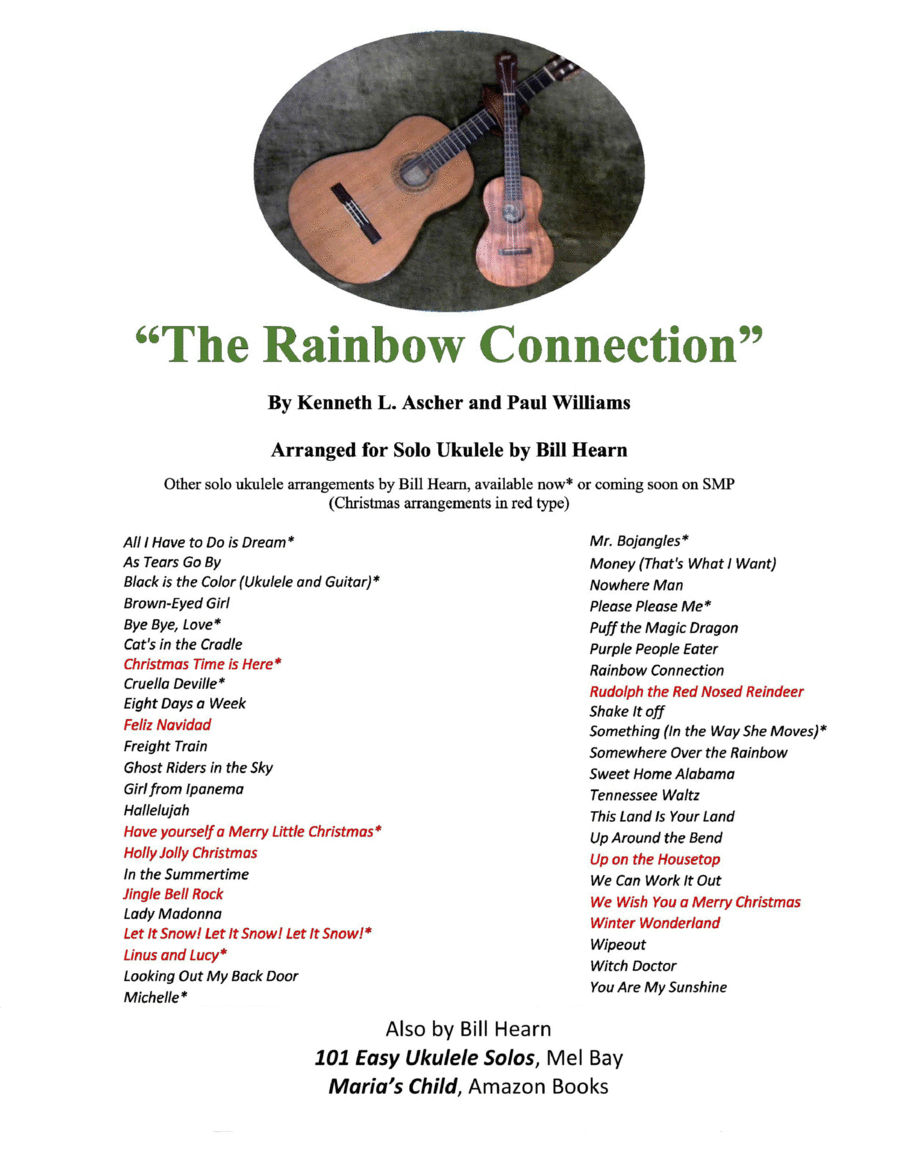 The Rainbow Connection Ukulele scores gallery preview page 1