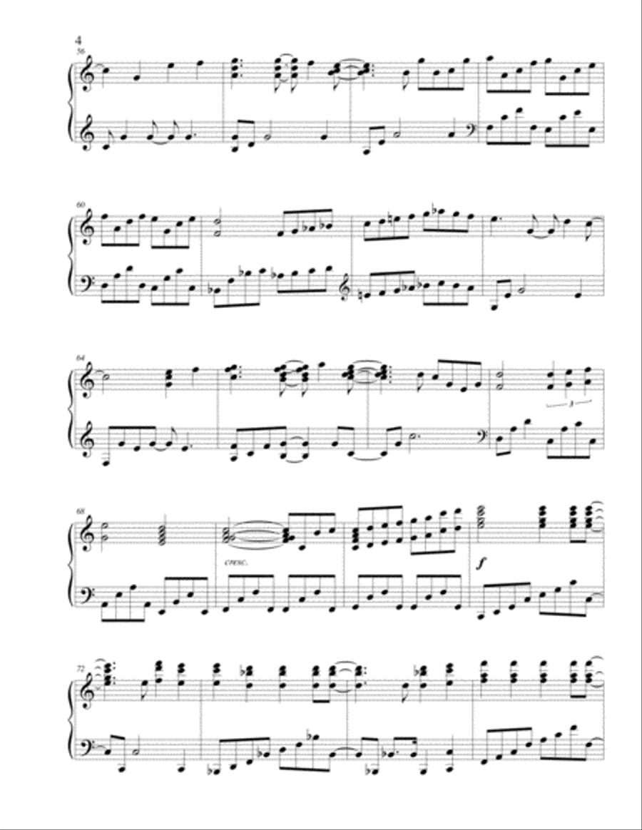 Contentment Medley Contentment Medley Piano Solo scores gallery preview page 5