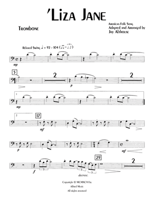 'Liza Jane: 1st Trombone