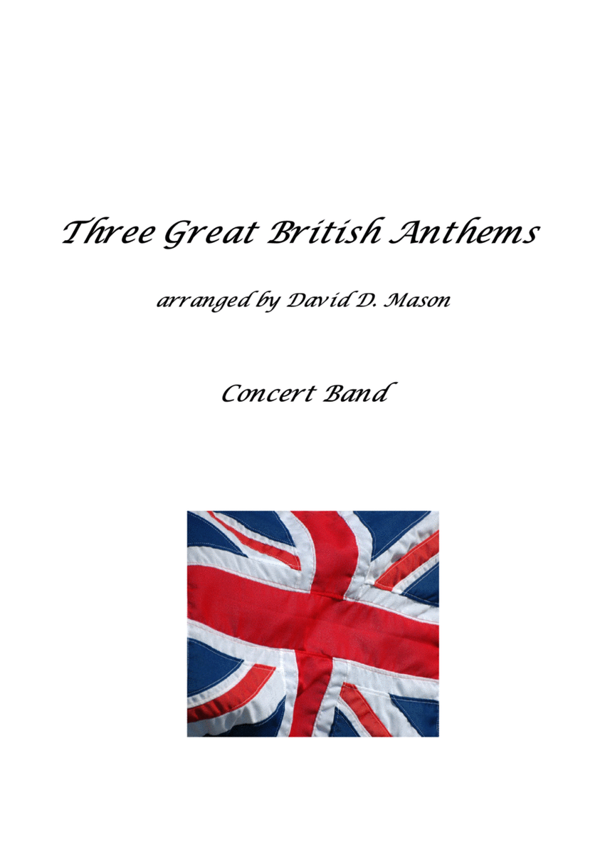 Three Great British Anthems for Concert Band image number null