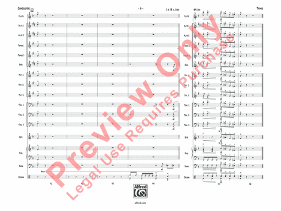 Think (from The Blues Brothers) Jazz Ensemble scores gallery preview page 9
