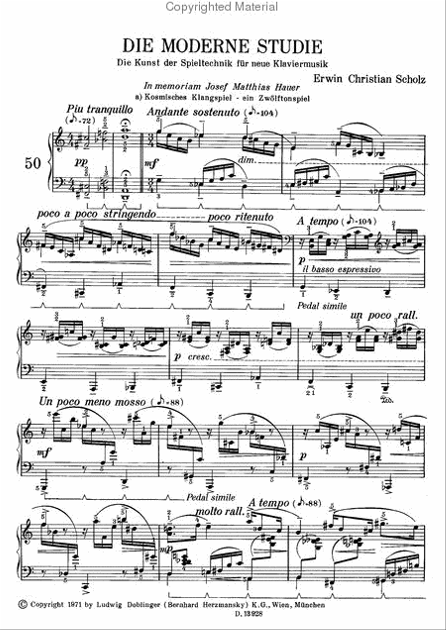 Die moderne Studie Band 3 Teil B Piano Solo scores gallery preview page 2
