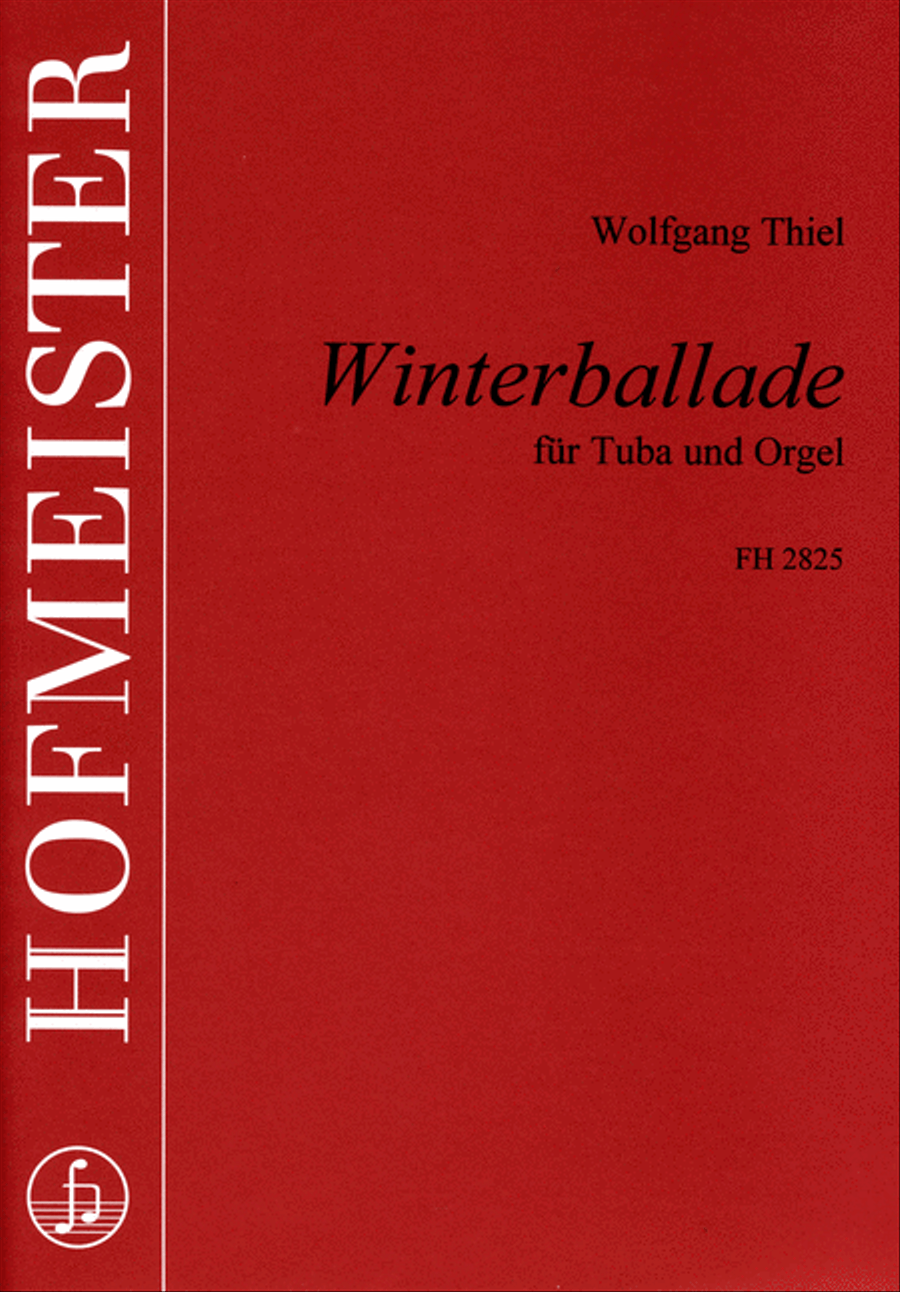 Winterballade Tuba scores gallery preview page 1
