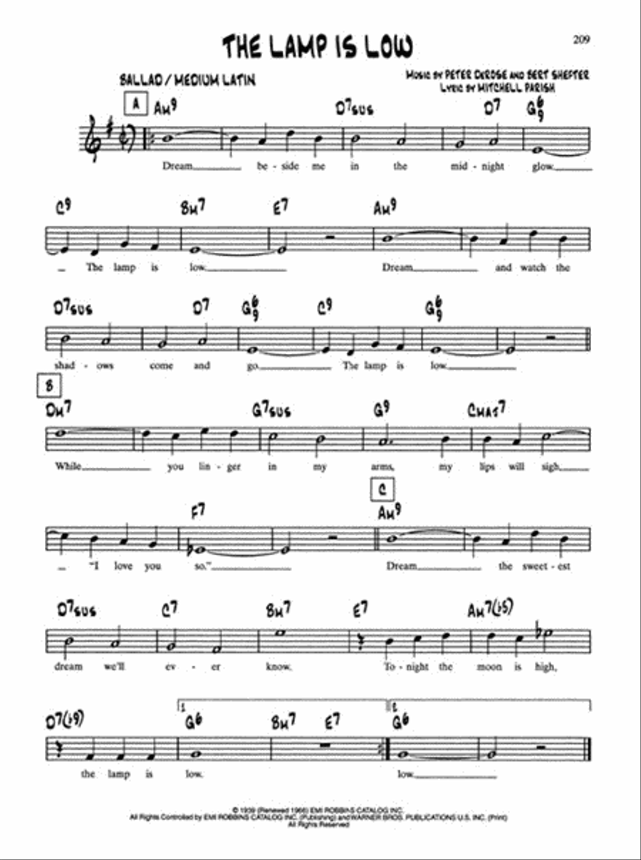 Just Jazz Real Book Piano scores gallery preview page 3