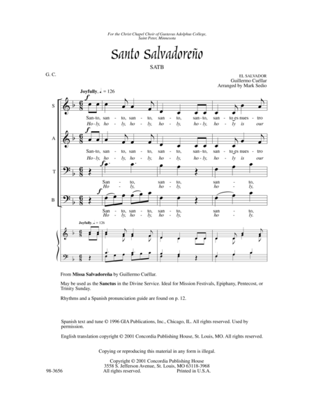 Santo Salvadoreno image number null