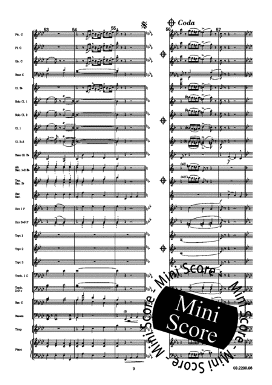 Menuet Pour Maddy Menuet Pour Maddy Fanfare Band scores gallery preview page 13
