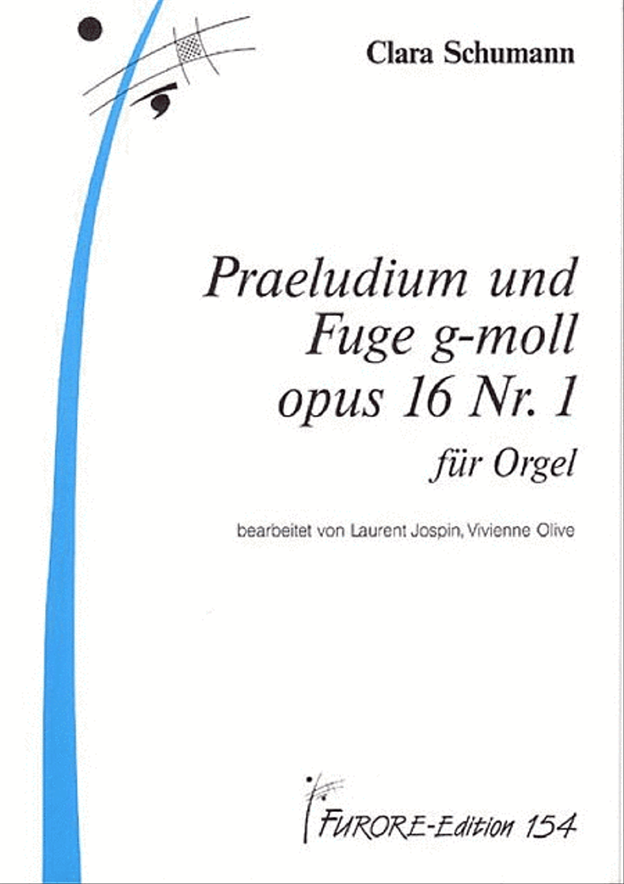 Praeludium und Fuge g-Moll op. 16.1 Organ scores gallery preview page 1