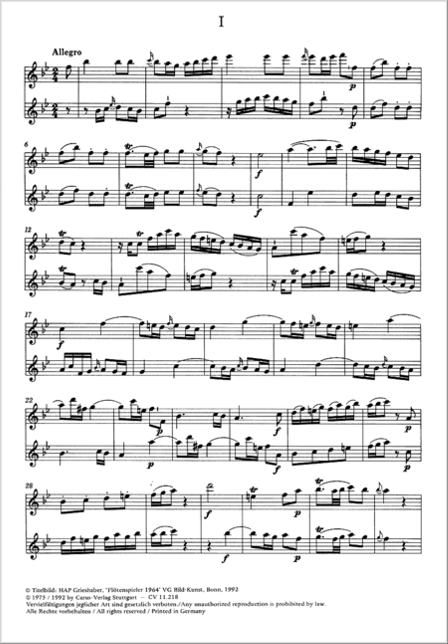 Duets (Duette) Duets (Duette) Recorder scores gallery preview page 2