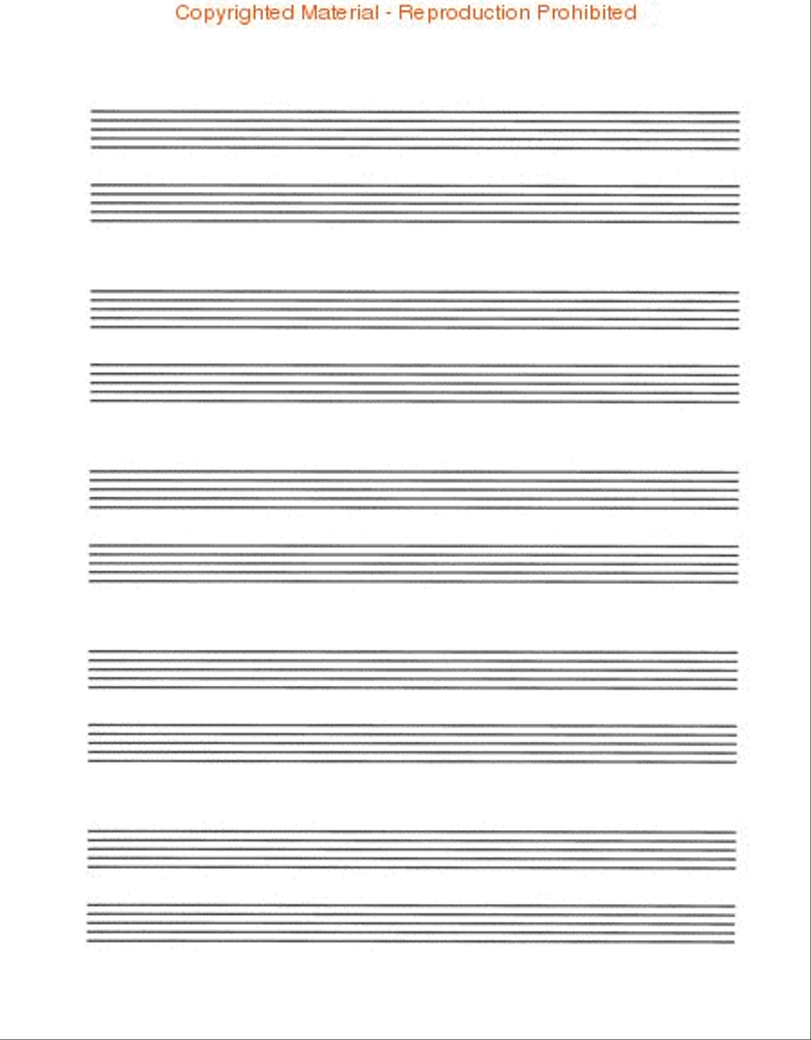 Hal Leonard Student Piano Library Standard Music Manuscript Paper Piano Method scores gallery preview page 2