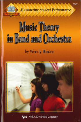 Book cover for Maximizing Student Performance: Music Theory in Band and Orchestra