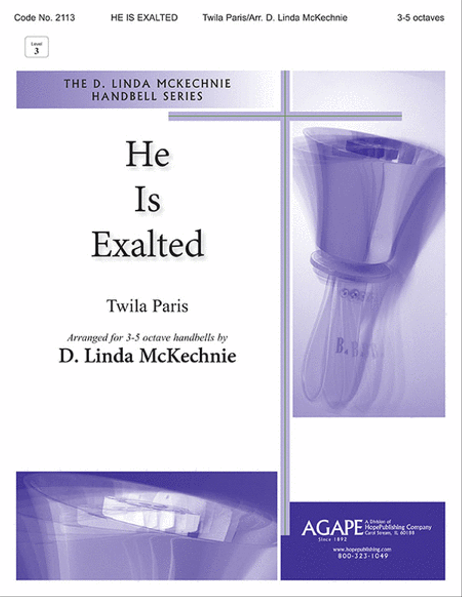 He Is Exalted He Is Exalted 5-Octaves scores gallery preview page 1