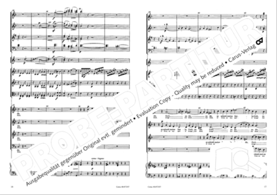 Psalm 42 4-Part scores gallery preview page 10