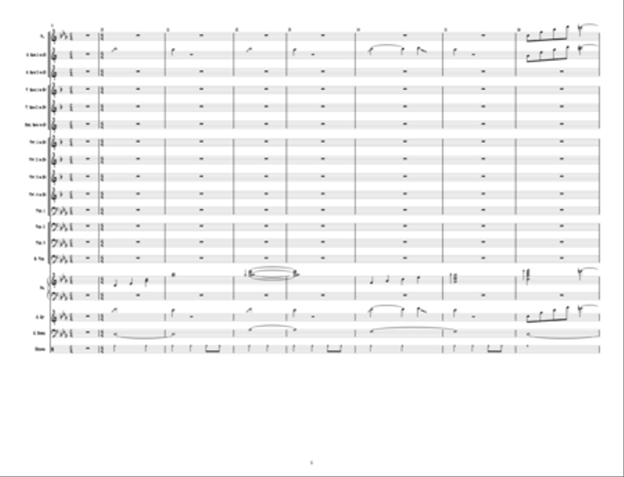 Cause We've Ended As Lovers Jazz Ensemble scores gallery preview page 2