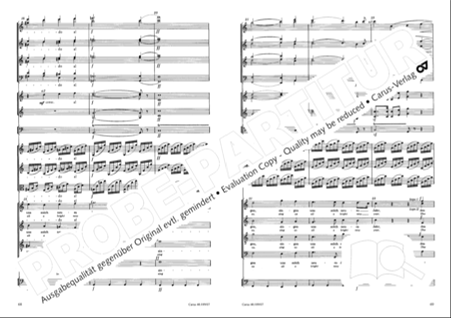From heav'n on high (Vom Himmel hoch) SSATB scores gallery preview page 36