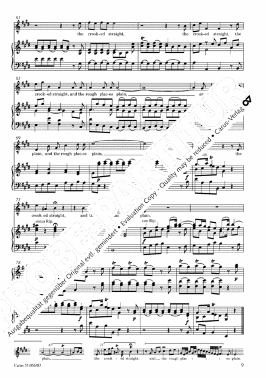 Messiah ATB scores gallery preview page 14