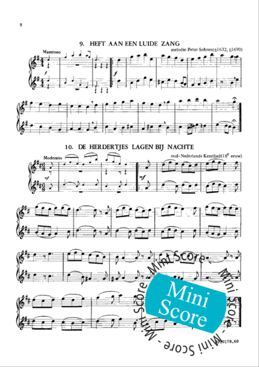 32 Christmas Melodies Woodwind Duet scores gallery preview page 11
